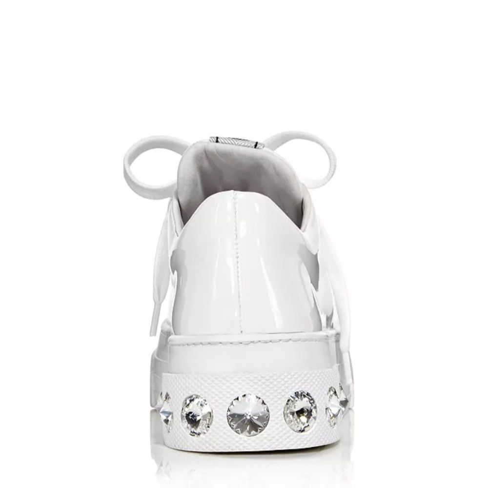 Miu Miu Women's Crystal Skate Sneakers NWB - Picture 2 of 5